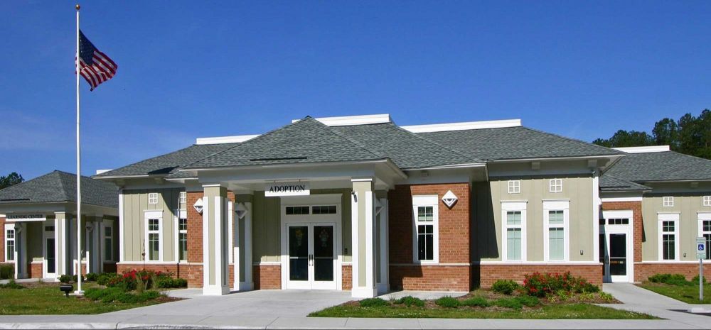 Virginia Beach animal care and adoption center exterior view