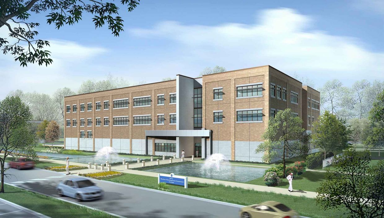 P-235 Administrative Facility P-235 Administrative Facility exterior view